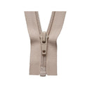 YKK Nylon Open End Zip 56 cm Beige