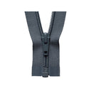 YKK Nylon Open End Zip 76 cm Dark Grey