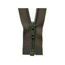YKK Nylon Open End Zip 76 cm Khaki