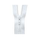 YKK Nylon Zip 18 cm White