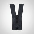 YKK Nylon Zip Black 18 cm
