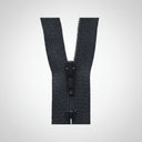 YKK Nylon Zip Black 18 cm