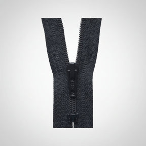 YKK Nylon Zip Black 18 cm
