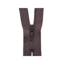 YKK Nylon Zip Brown 18 cm