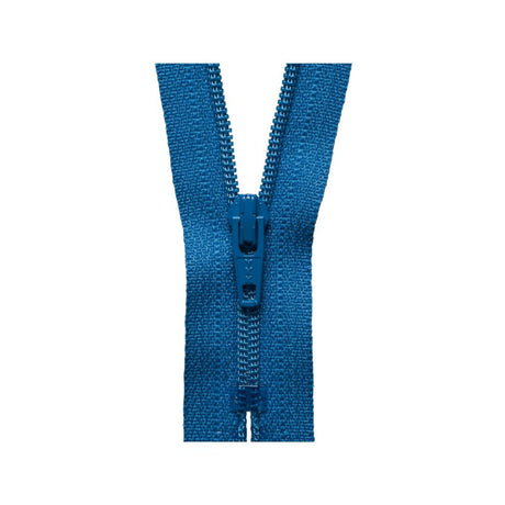 YKK Nylon Zip Saxe Blue 18 cm