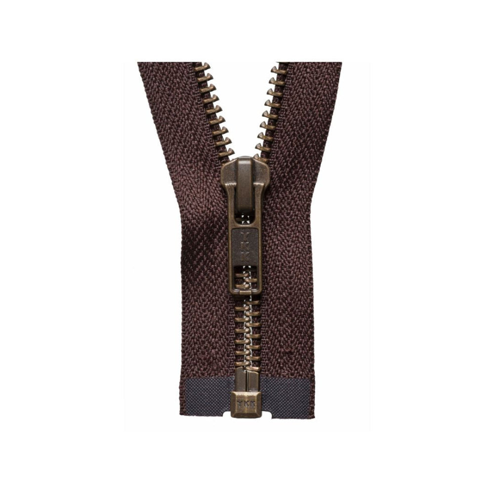 YKK Strong Metal Tooth Open End Zip 66 cm