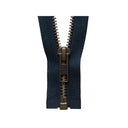 YKK Strong Metal Tooth Open End Zip 66 cm Dark Navy