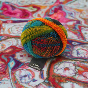 Zauberball Crazy 4 Ply Sock Yarn Tropical Fish 