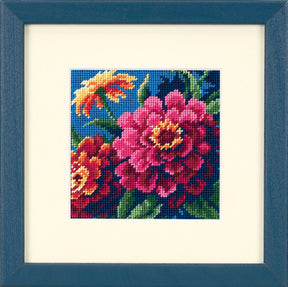 Zinnias Tapestry Kit