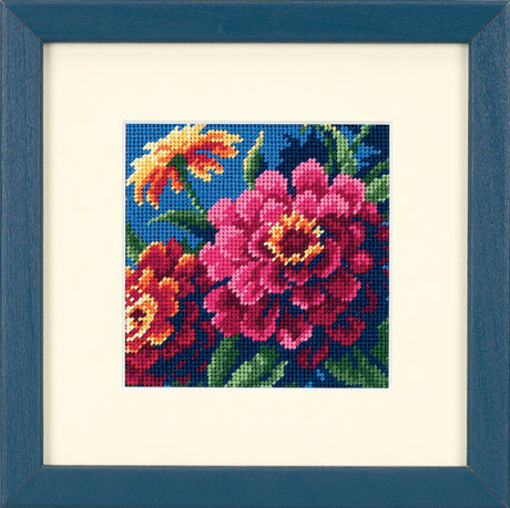 Zinnias Tapestry Kit