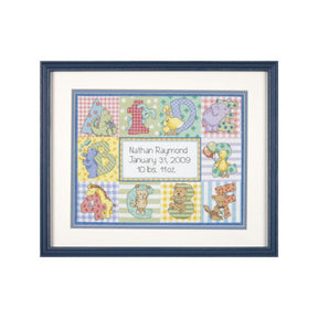 Zoo Alphabet Cross Stitch Kit