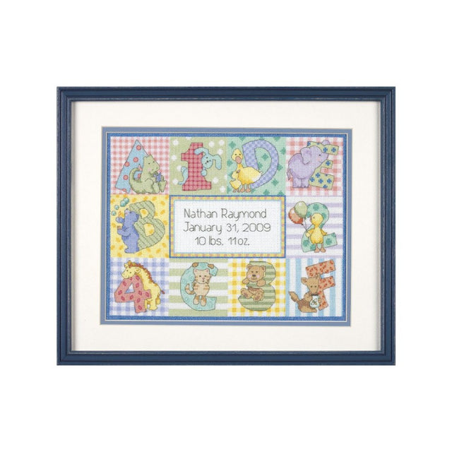 Zoo Alphabet Cross Stitch Kit