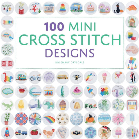 100 Mini Cross Stitch Designs Book