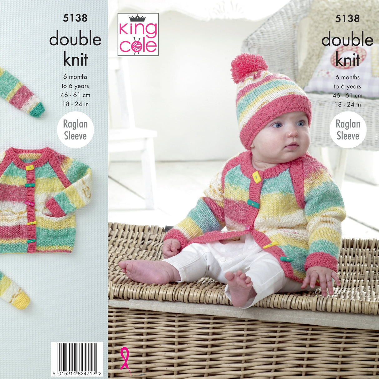 King Cole Kids DK Knitting Pattern 5138