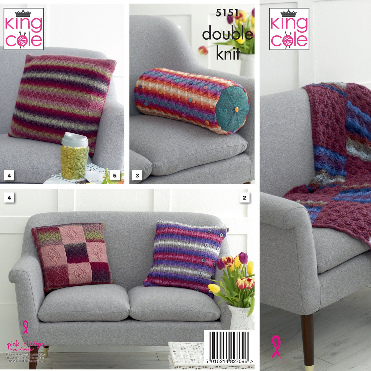 King Cole Cushion Pattern 5151