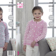King Cole Easy Knit Kids Aran Pattern 5156