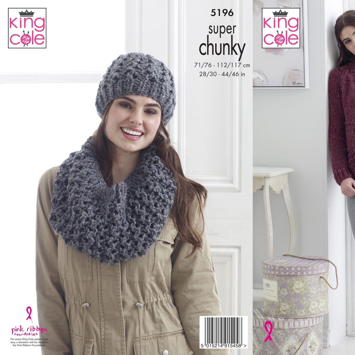 King Cole Super Chunky Pattern 5196