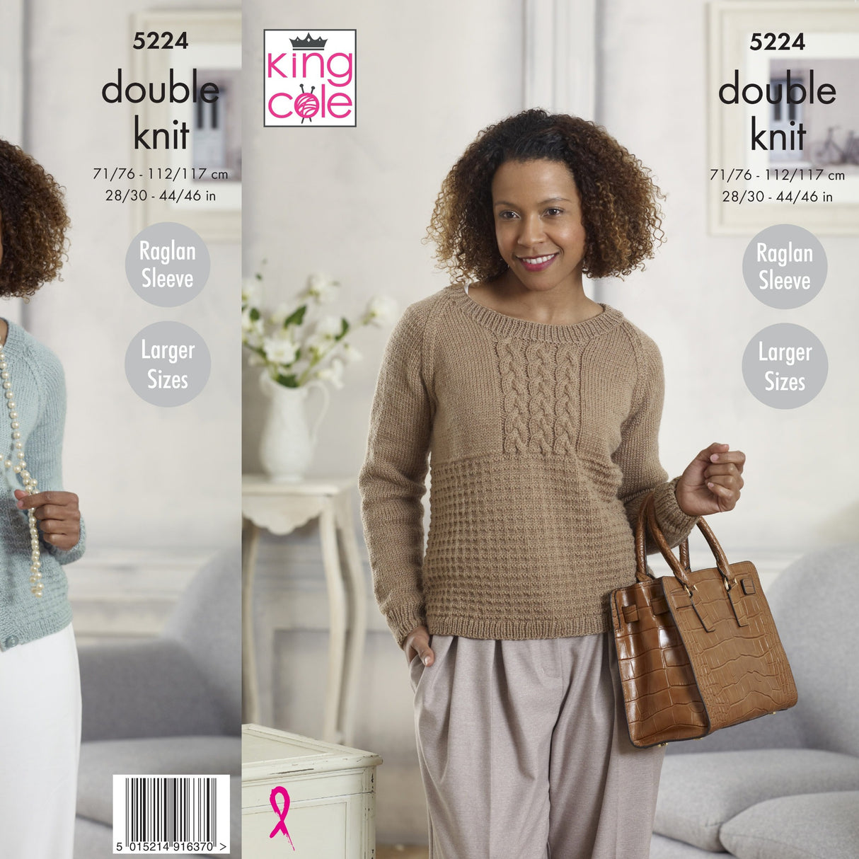 King Cole Ladies DK Knitting Pattern 5224