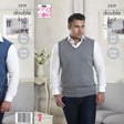 King Cole Mens DK Knitting Pattern 5229