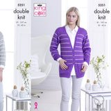 King Cole Ladies DK Knitting Pattern 5251