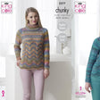 King Cole Ladies Chunky Knitting Pattern 5277