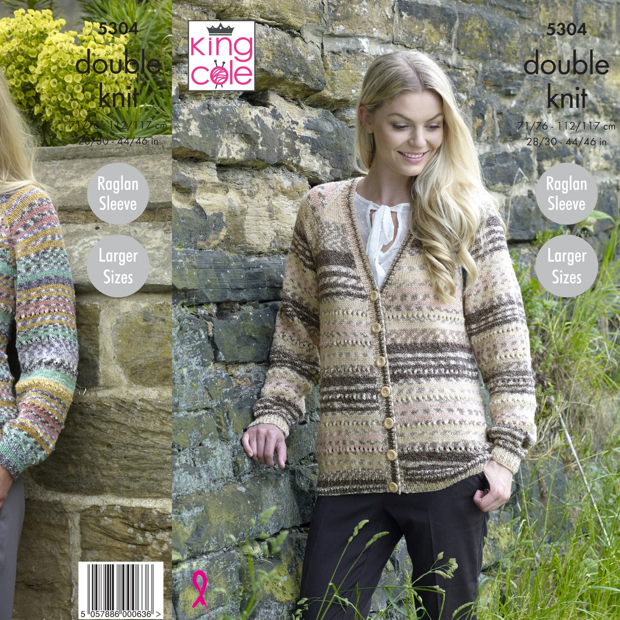 King Cole Ladies DK Knitting Pattern 5304