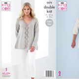 King Cole Sweater DK Knitting Pattern 5372