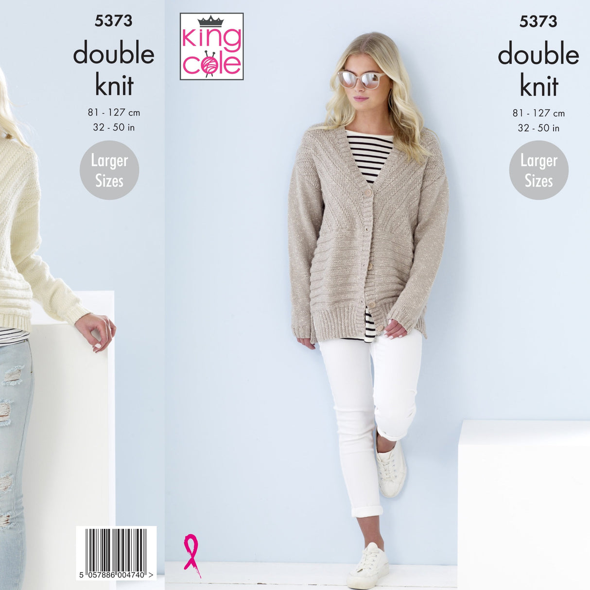 King Cole Ladies DK Knitting Pattern 5373