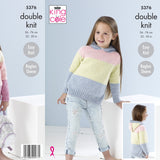 King Cole Kids DK Knitting Pattern 5376