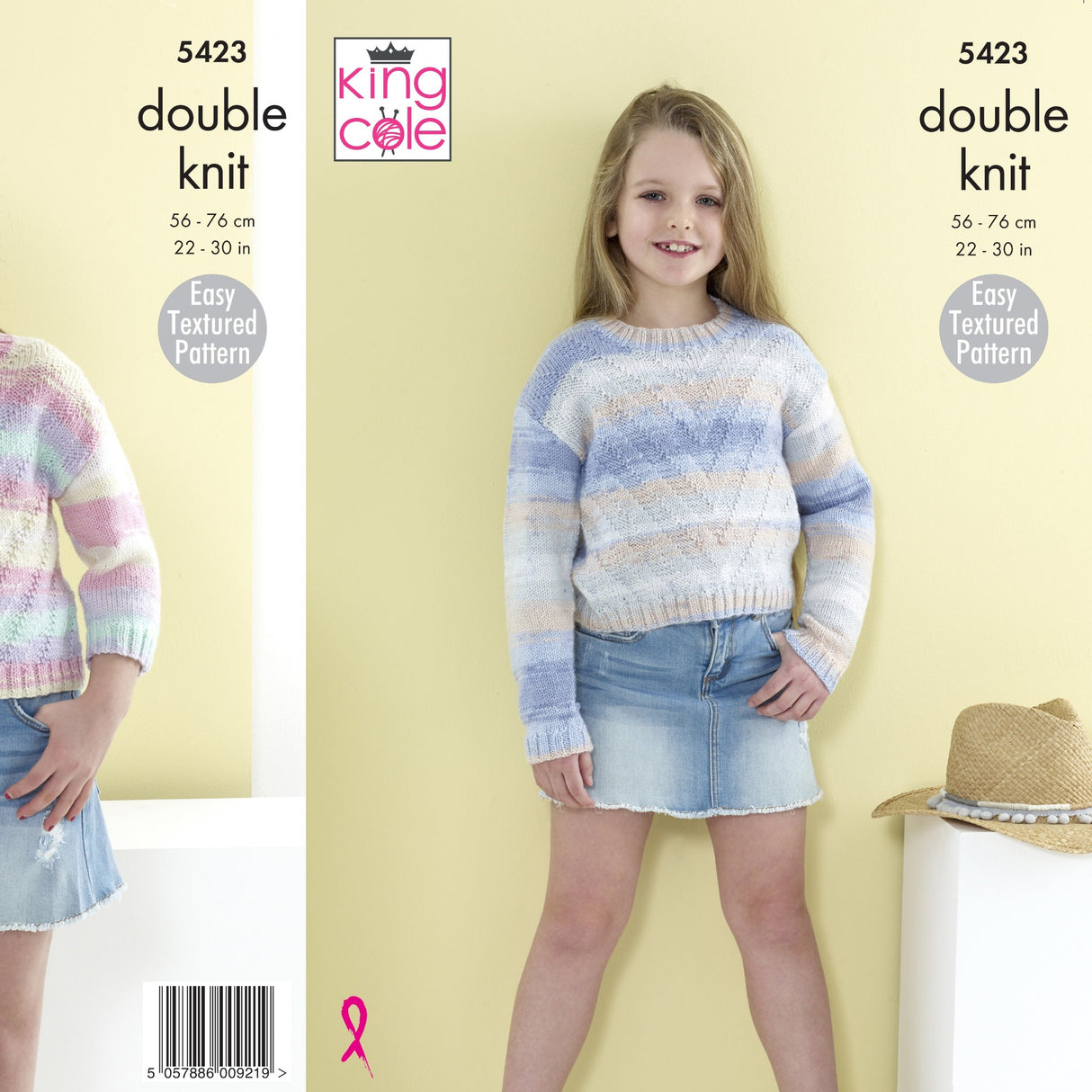 King Cole Kids DK Knitting Pattern 5423