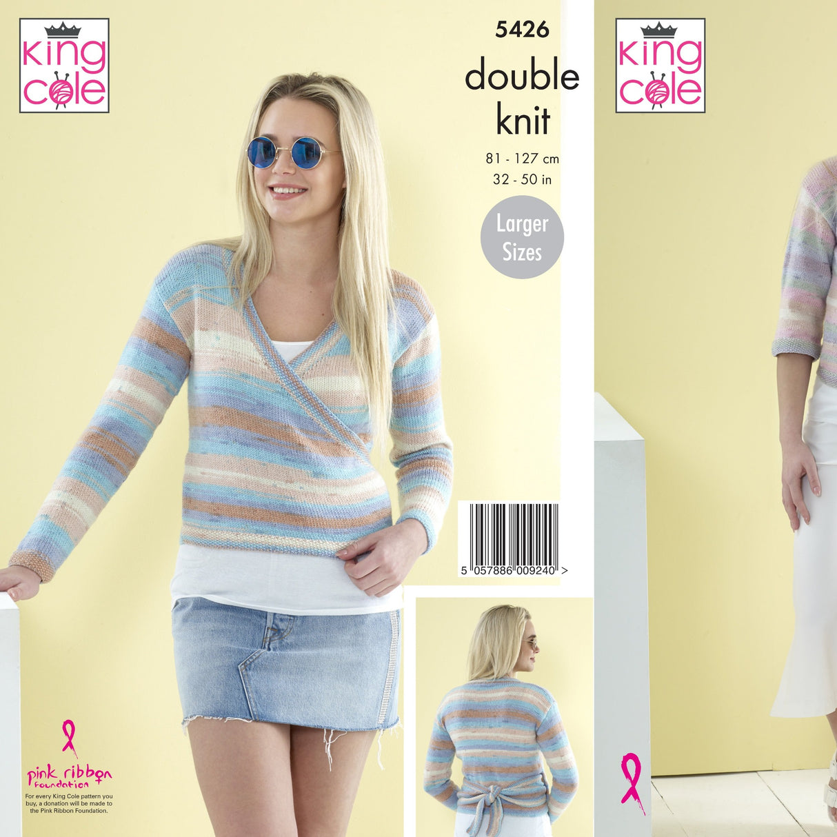 King Cole Beaches DK Knitting Pattern 5426