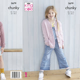 King Cole Kids Chunky Knitting Pattern 5679
