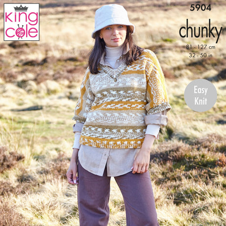 King Cole Chunky Pattern 5904
