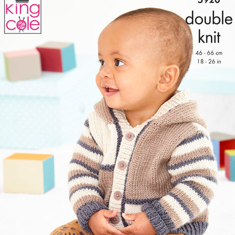 King Cole Baby DK Knitting Pattern 5920