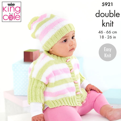 King Cole Kids DK Knitting Pattern 5921