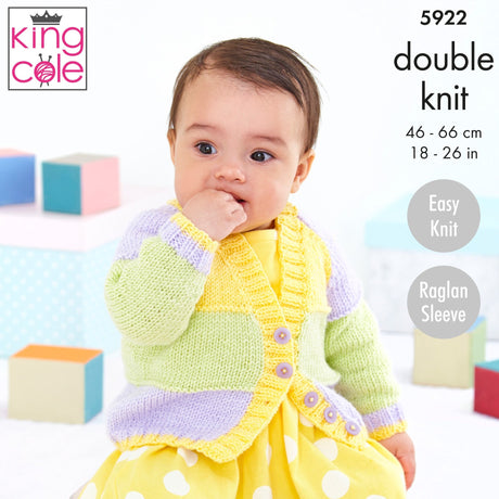 King Cole Kids DK Knitting Pattern 5922