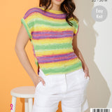 King Cole Ladies Top Knitting Pattern 5977