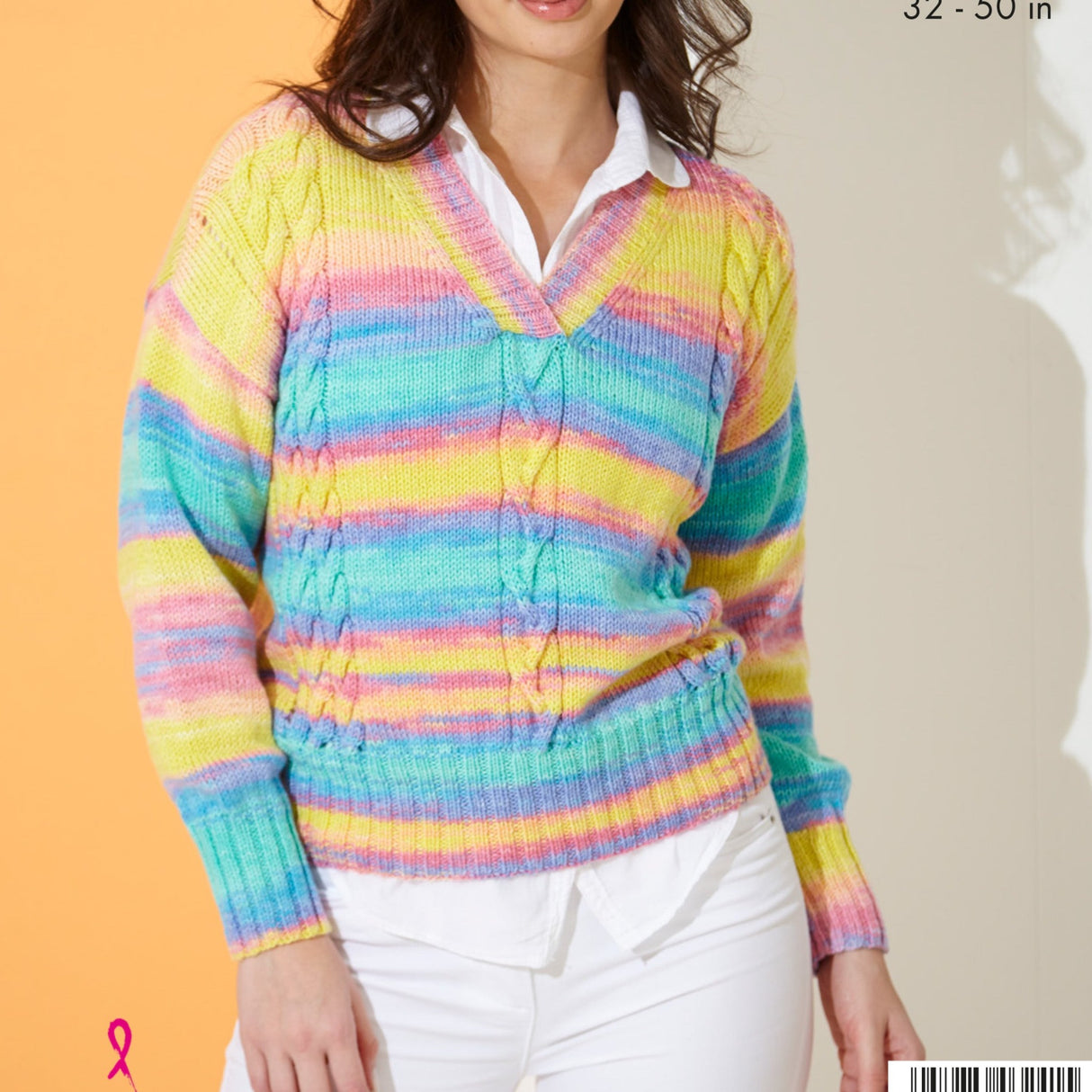 King Cole Ladies Sweater DK Knitting Pattern 5978