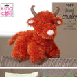 King Cole Tinsel Highland Cow Pattern 9089