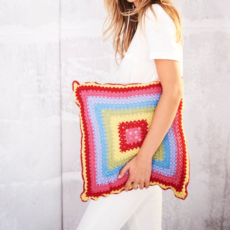 Stylecraft Crochet Cushion Pattern 9559