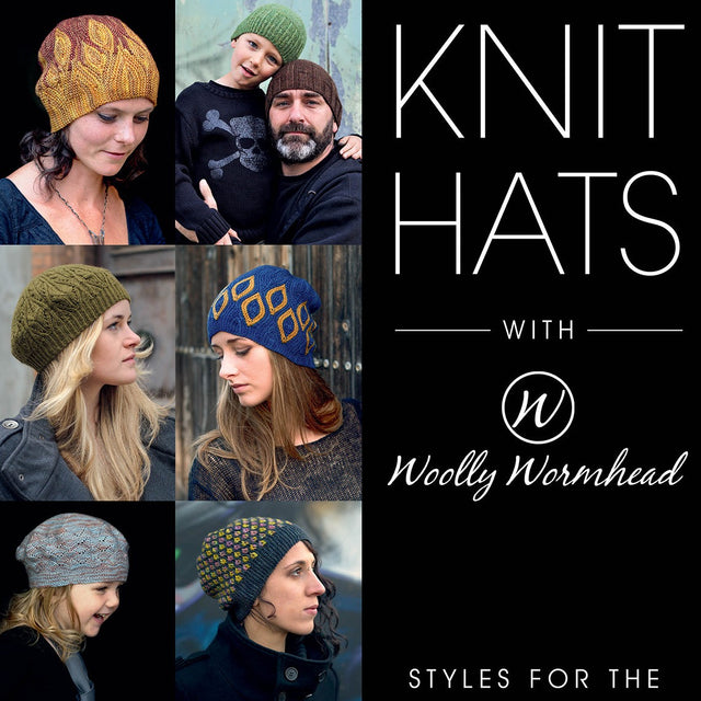 Knit Hats with Woolly Wormhead