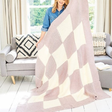 Stylecraft Super Chunky Blanket Pattern 9934