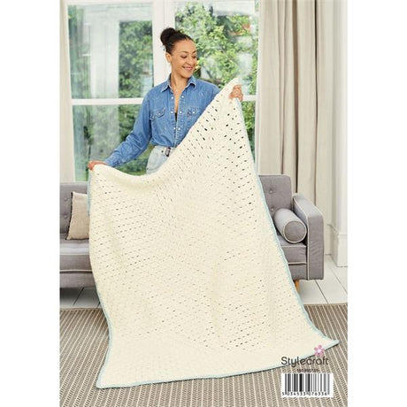 Stylecraft Crochet Blanket Pattern 9937