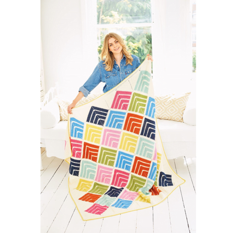 Stylecraft Mitered Square Crochet Blanket 9956