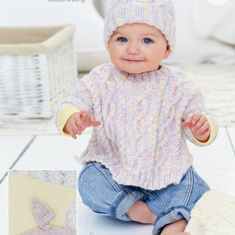 Stylecraft Kids DK Knitting Pattern 9975