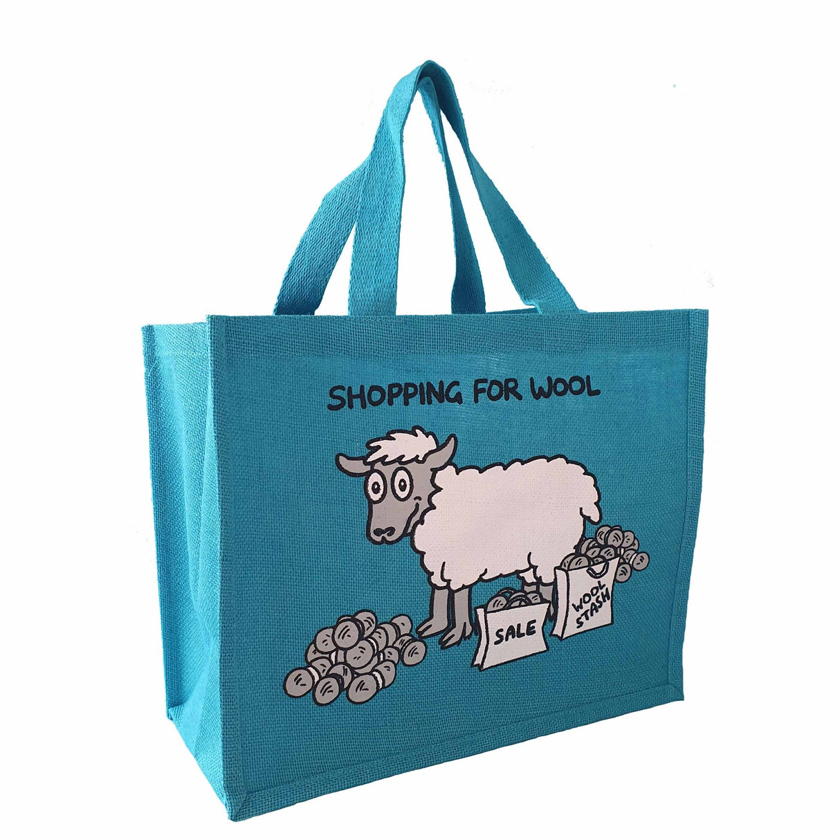 Vanessa Bee Shopping for Wool Turquoise