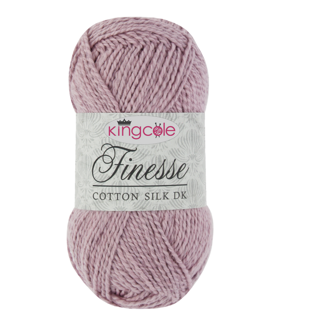 King Cole Finesse Cotton and Silk DK Yarn