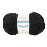 West Yorkshire Spinners Colour Lab Aran Jet Black