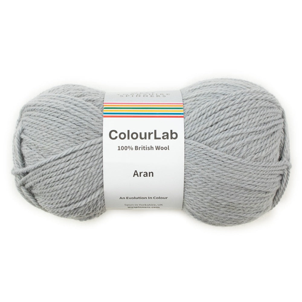 West Yorkshire Spinners Colour Lab Aran Dove Grey