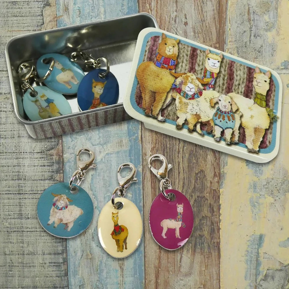 Alpaca and Friends Crochet Stitch Markers